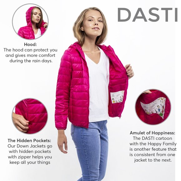 Jacket for Women Raspberry - Picture 9 of 15